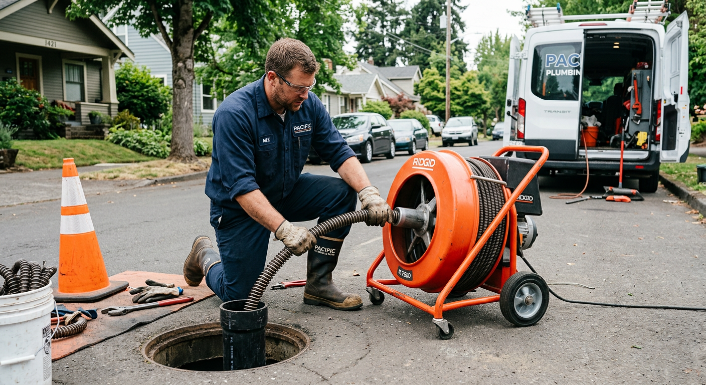 Dégorgement de canalisation principale enterrée à Montrouge 92