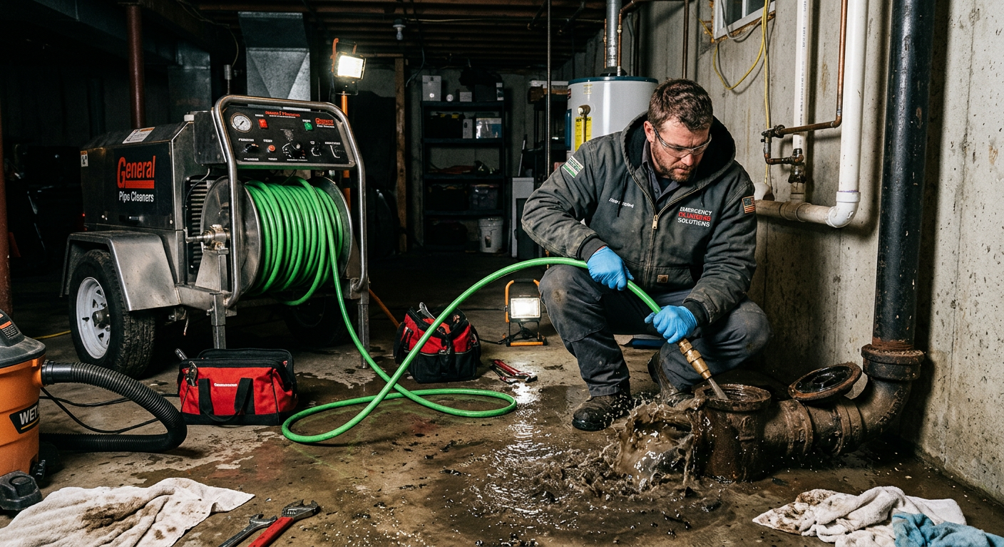 Débouchage urgence canalisation bouchée à Montrouge 92